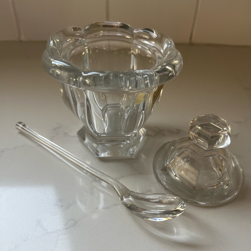 Baccarat harcourt Missouri Mustard Jar